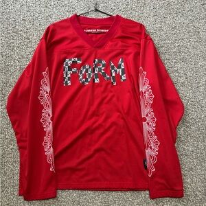 Chrome Hearts Red Graphic Jersey